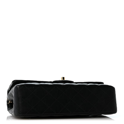 Chanel Lambskin Quilted Medium Double Flap Black 4 of 13