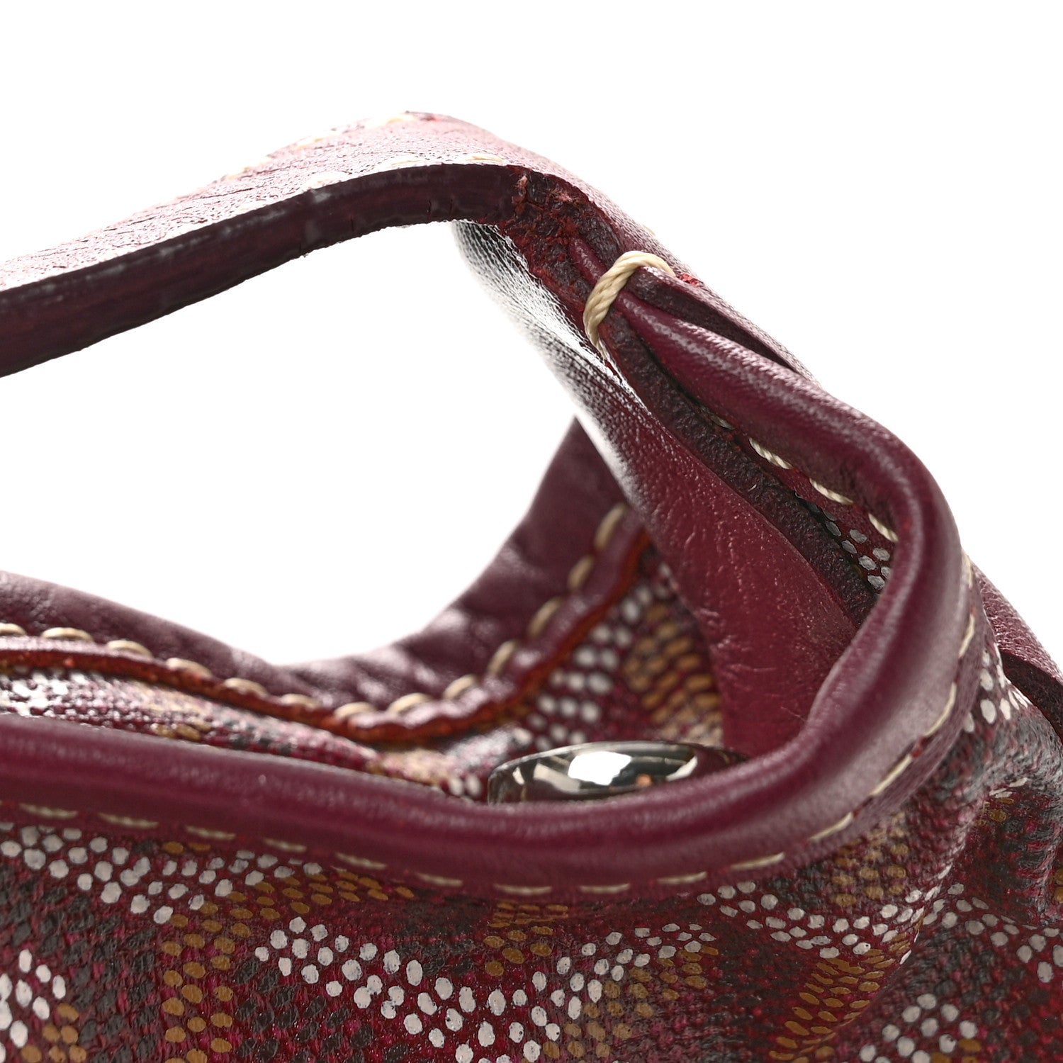 Goyard Goyardine Fidji Zip Hobo Burgundy 1939790 – FASHIONPHILE
