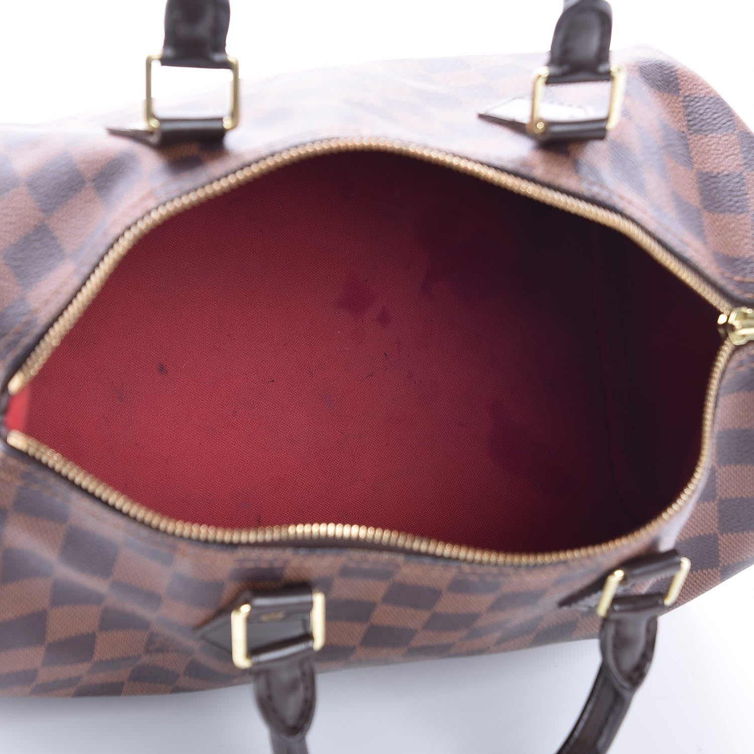 Louis Vuitton Damier Ebene Speedy 30 5 of 12