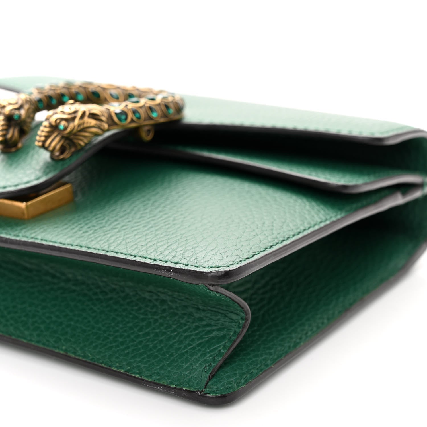 Gucci Calfskin Mini Dionysus Shoulder Bag Emerald 10 of 11