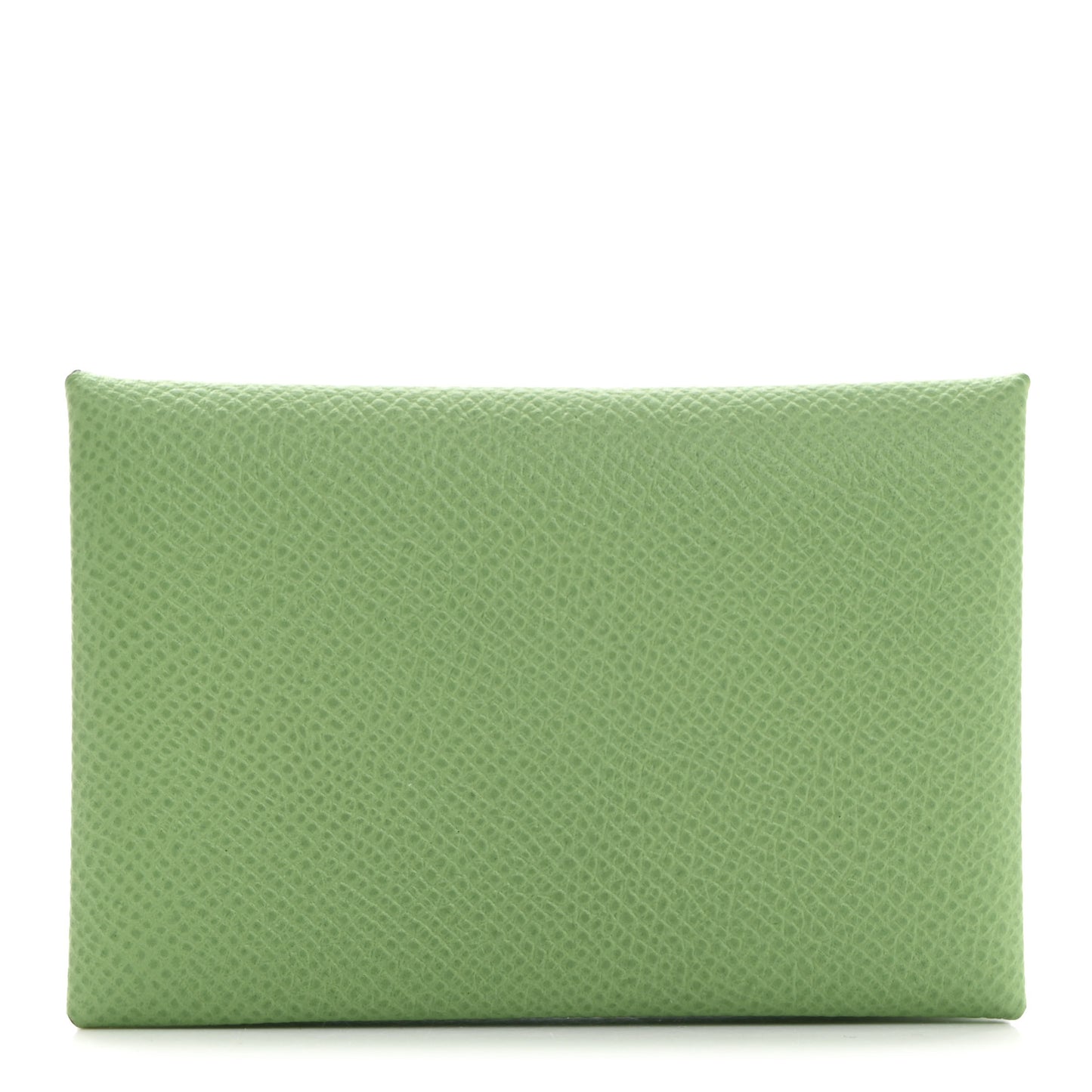 Epsom Calvi Card Case Vert Criquet