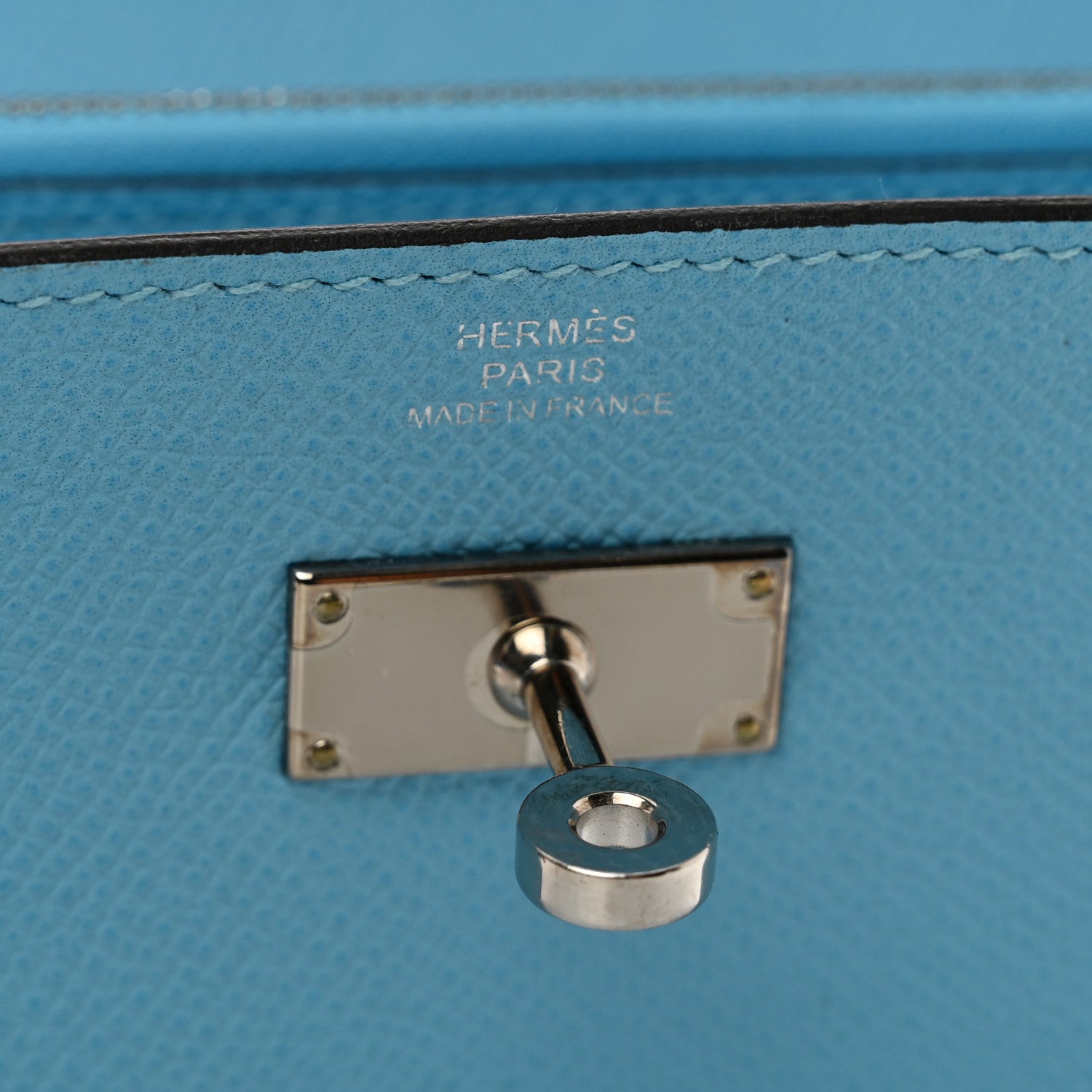 Hermes Epsom Kelly Longue Wallet Celeste 6 of 8