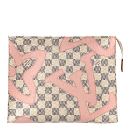 Louis Vuitton Damier Azur Tahitienne Toiletry Pouch 26 1 of 10