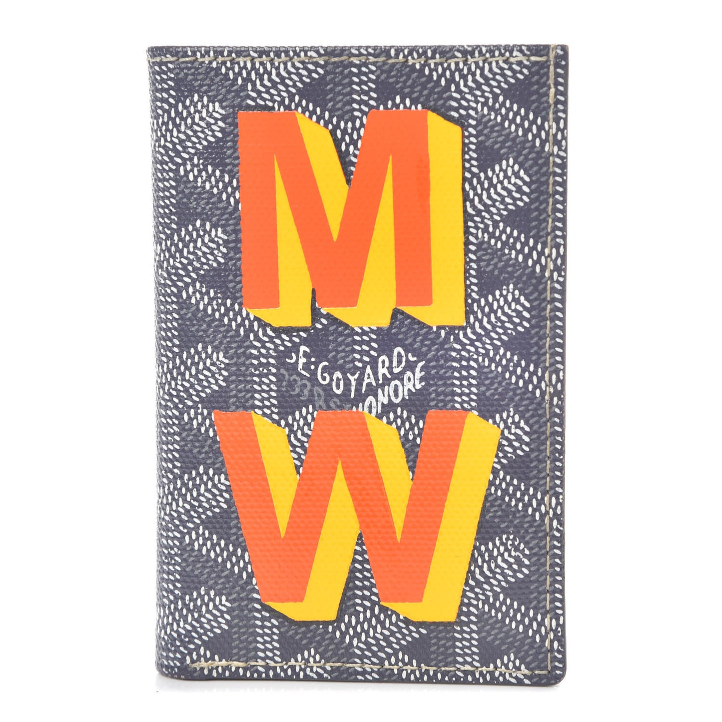 Goyardine Saint Pierre Card Holder Grey