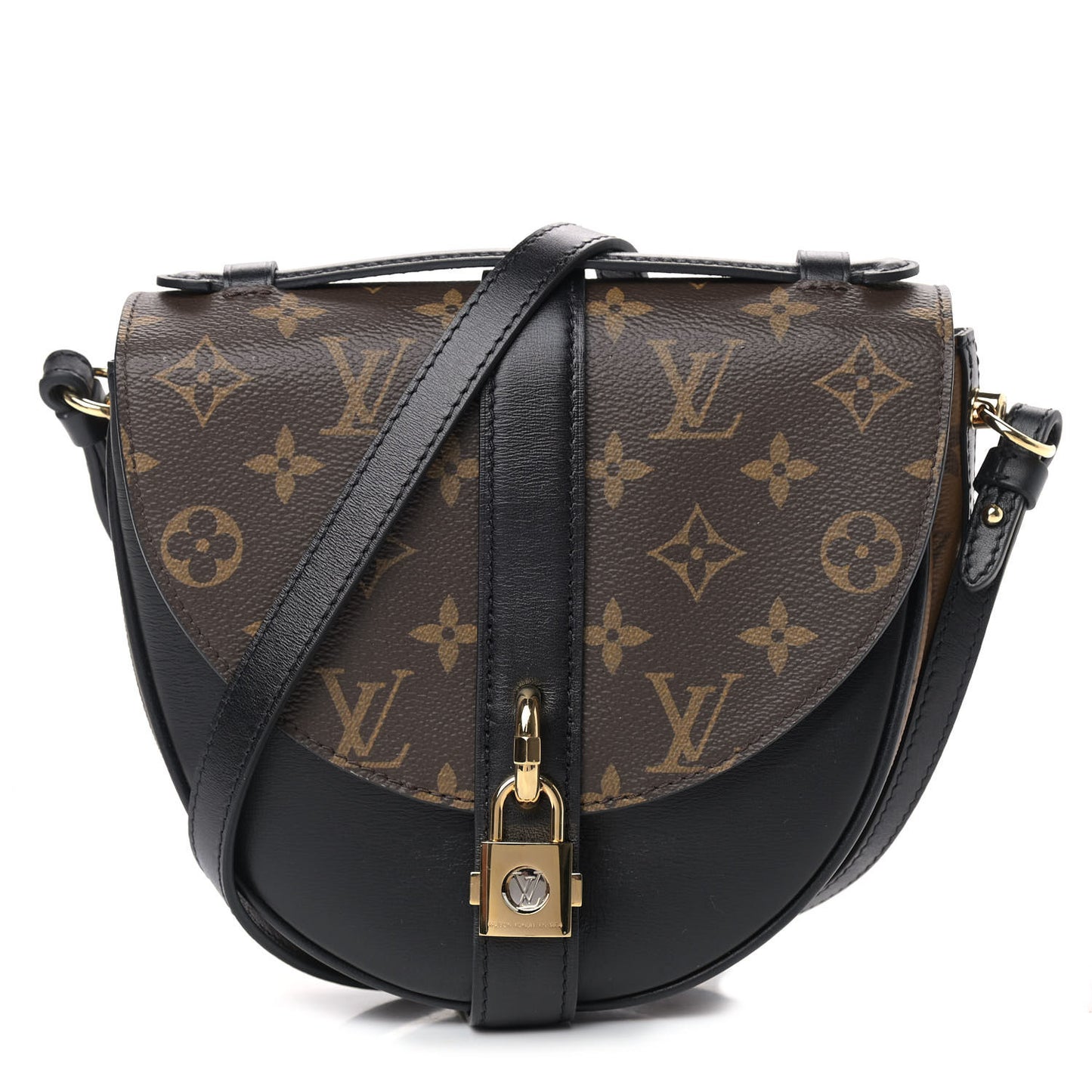 Reverse Monogram Chantilly Lock Black