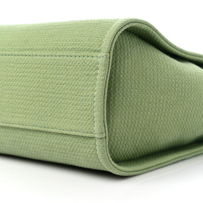 Chanel Mixed Fibers Small Deauville Tote Green 9 of 9