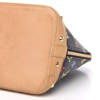 Louis Vuitton Monogram Multicolor Alma Black 10 of 16