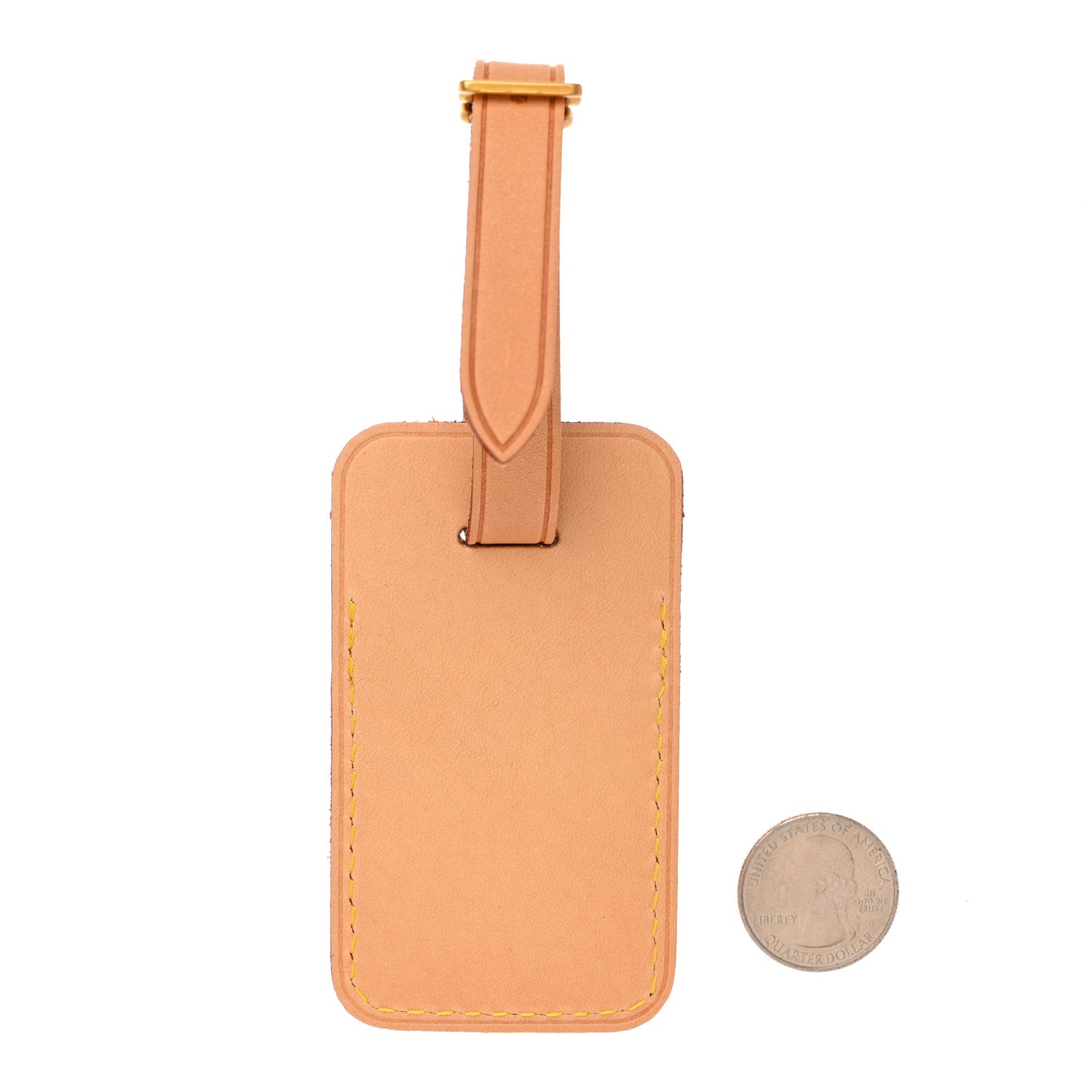 Louis Vuitton Vachetta Luggage Tag 2 of 3