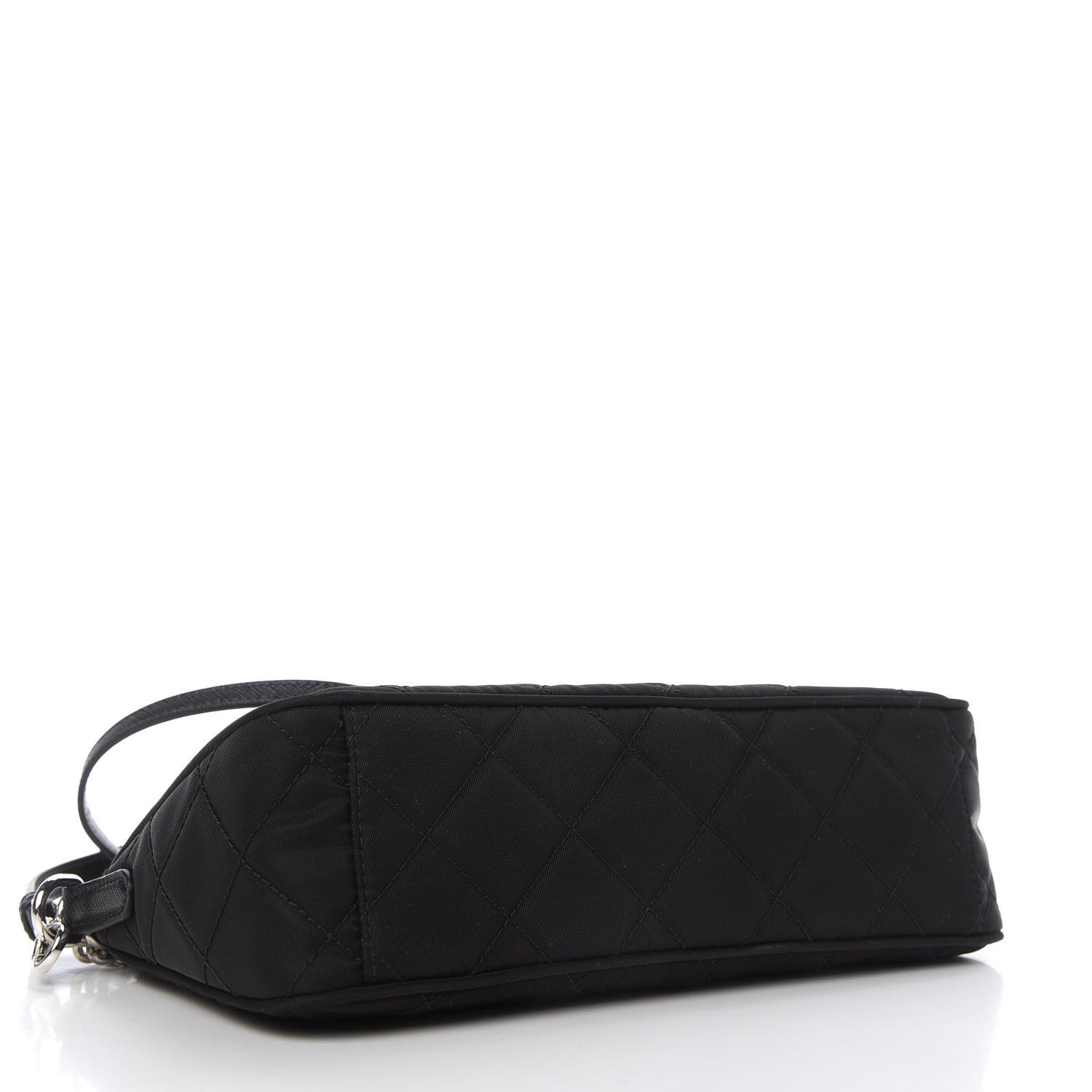 Prada Nylon Tessuto Impuntu Quilted Crossbody Bag Black 4 of 10