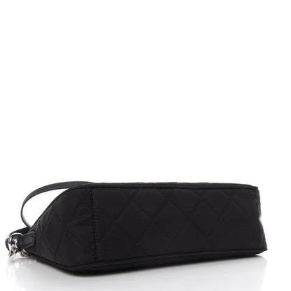 Prada Nylon Tessuto Impuntu Quilted Crossbody Bag Black 4 of 10