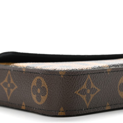 Louis Vuitton Monogram Animal Print Pochette Felicie Chain Wallet 9 of 13
