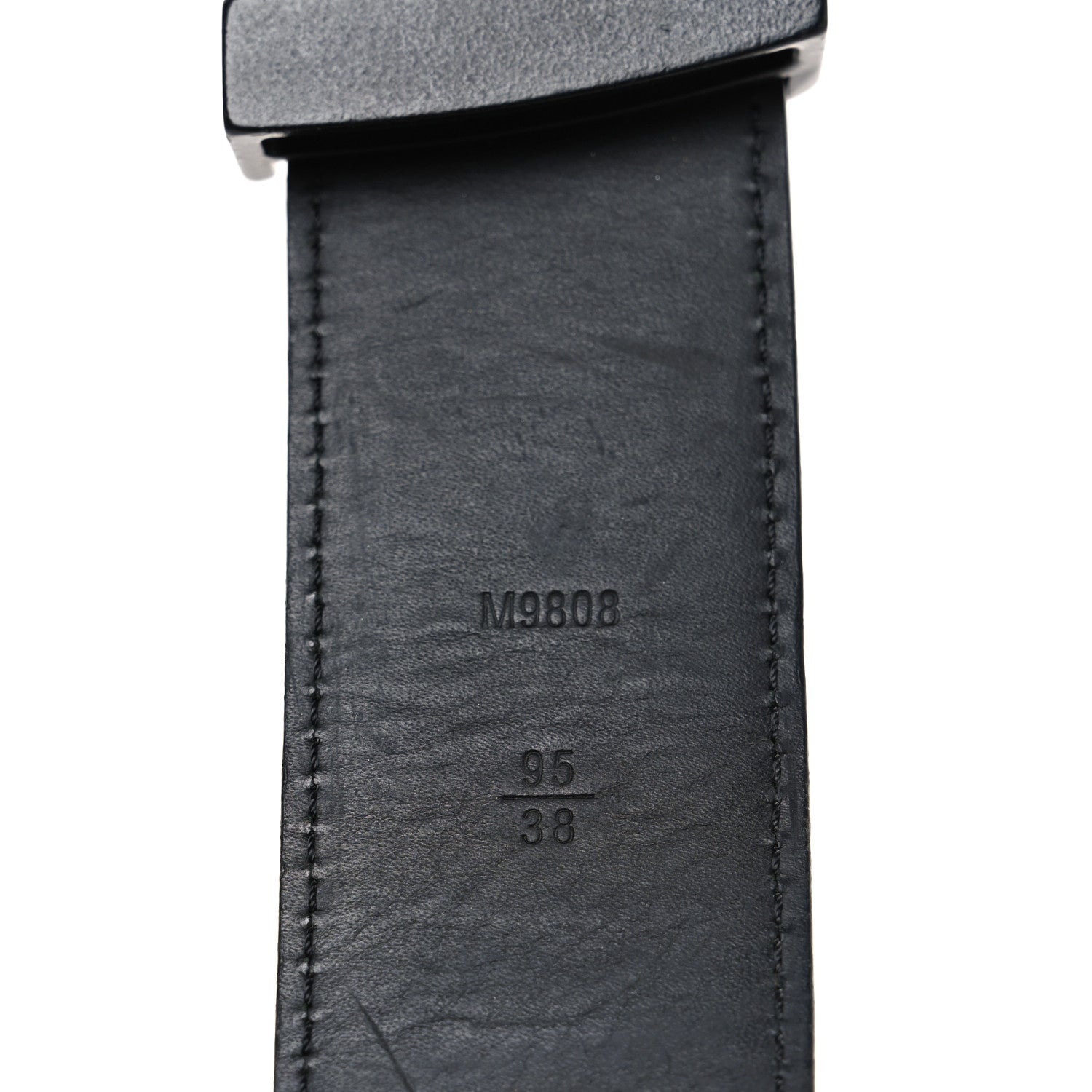 Louis Vuitton Damier Graphite 40mm LV Initiales Belt 95 38 6 of 7