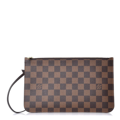 Louis Vuitton Damier Ebene Neverfull MM GM Pochette 1 of 8