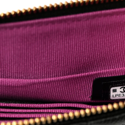 Chanel Caviar Quilted Small CC Cosmetic Case Black 8 of 8