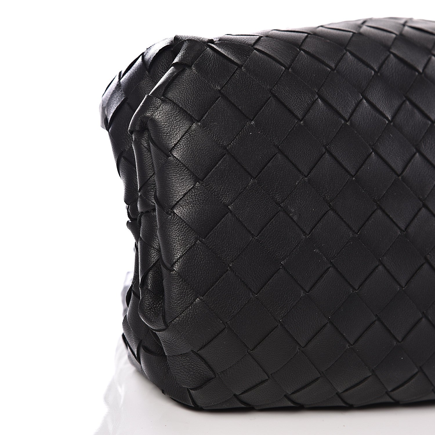 Bottega Veneta Nappa Maxi Intreccio The Pouch Oversized Clutch Black 7 of 9