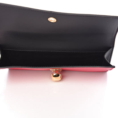 Alexander McQueen Calfskin Skull Continental Wallet Fuchsia 5 of 8