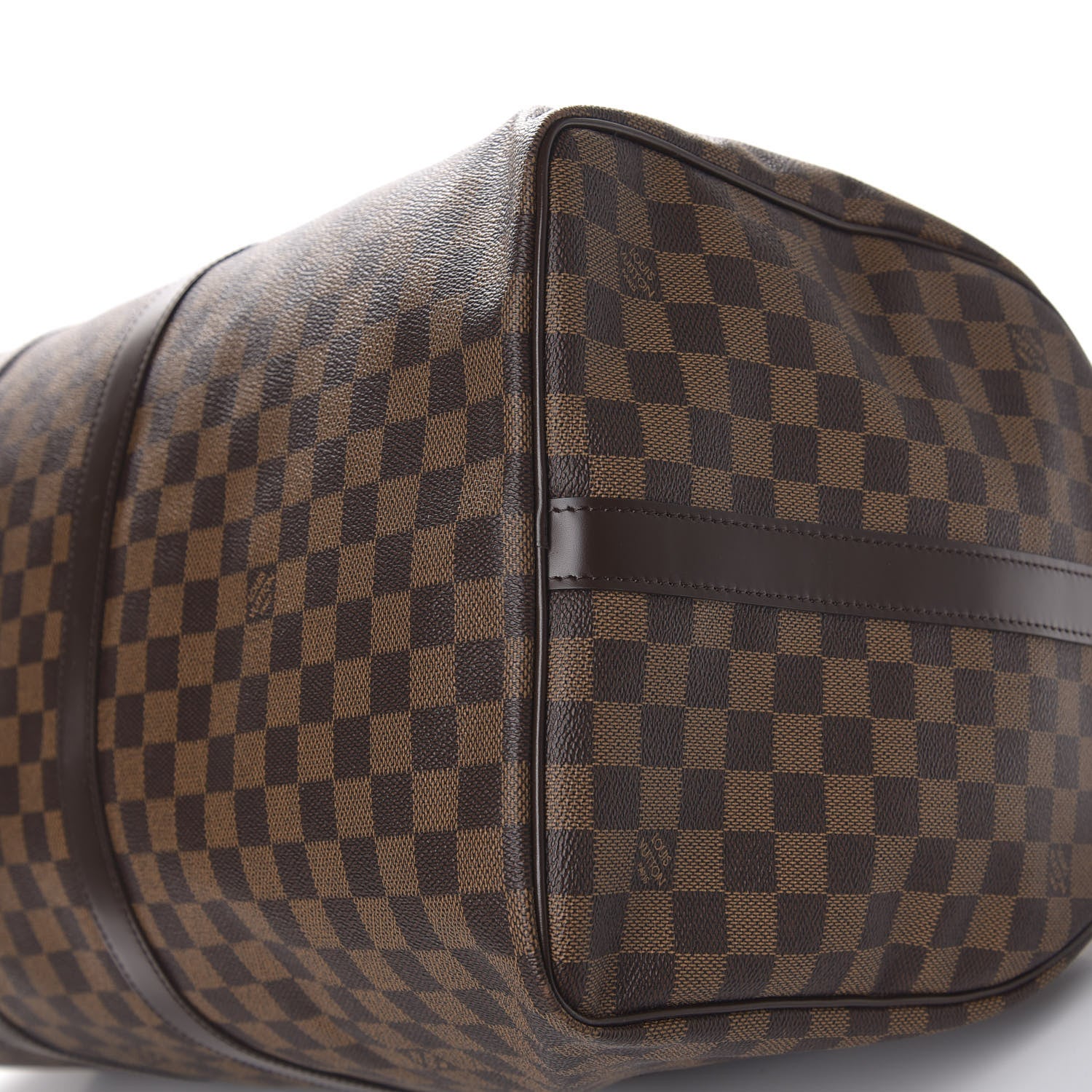 Louis Vuitton Damier Ebene Keepall Bandouliere 55 6 of 9