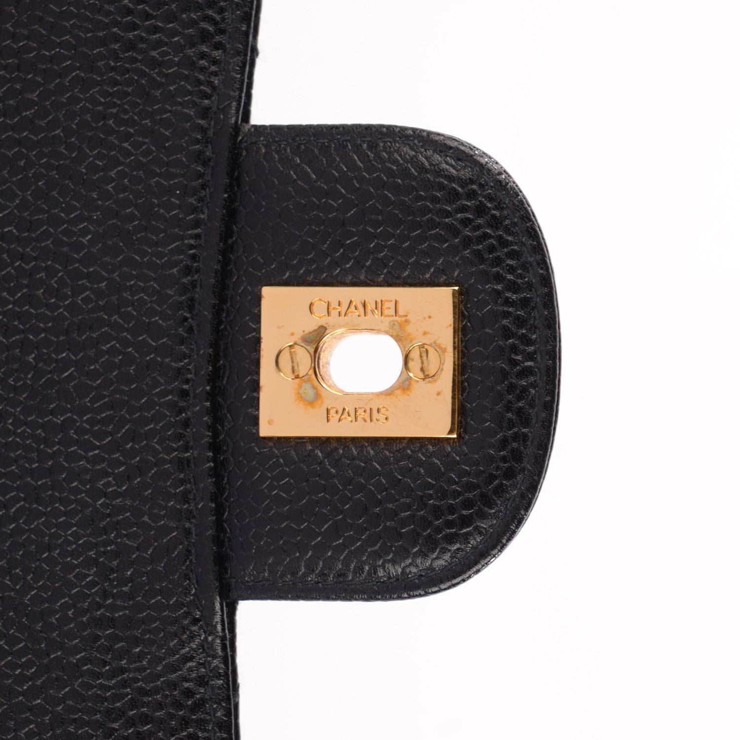 Chanel Caviar Quilted Medium Double Flap Black 6 of 11
