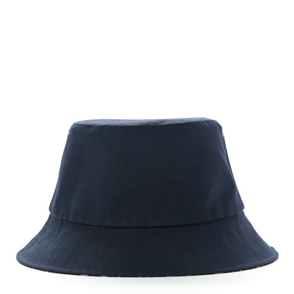 Christian Dior Oblique Reversible Teddy-D Brim Bucket Hat 59 Blue 11 of 17