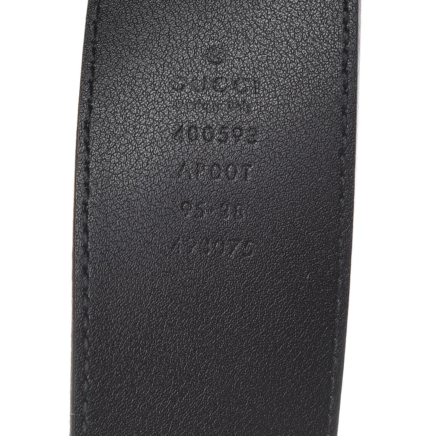 Calfskin Double G 40mm Belt 95 38 Black