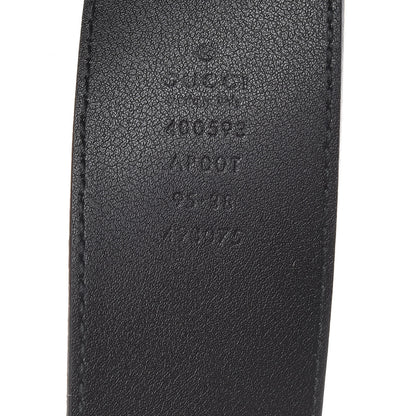 Gucci Calfskin Double G 40mm Belt 95 38 Black 6 of 8