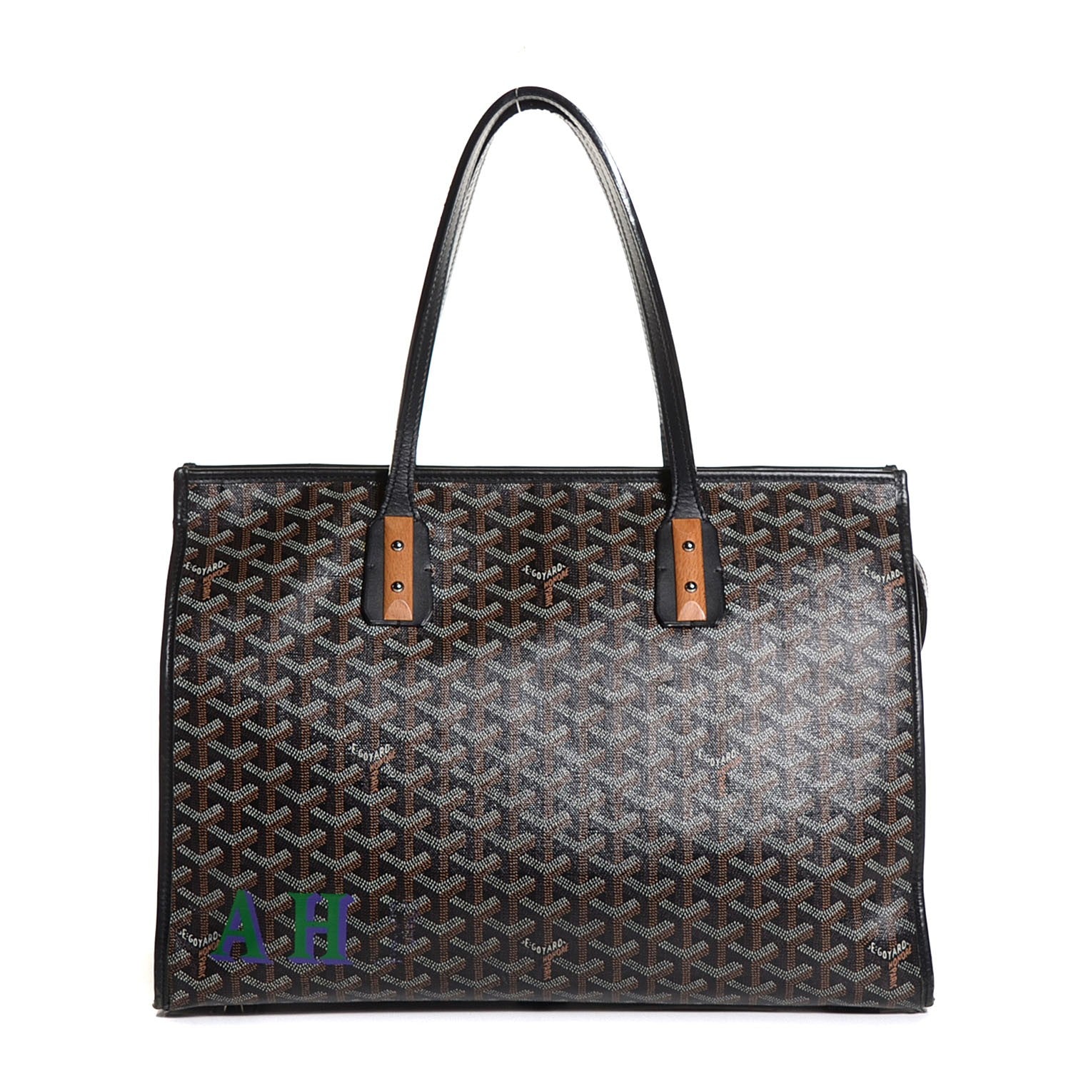 Goyard Goyardine Marquises Tote Black 1 of 7