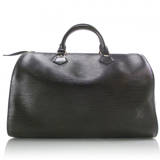 Louis Vuitton Epi Speedy 30 Black 1 of 9