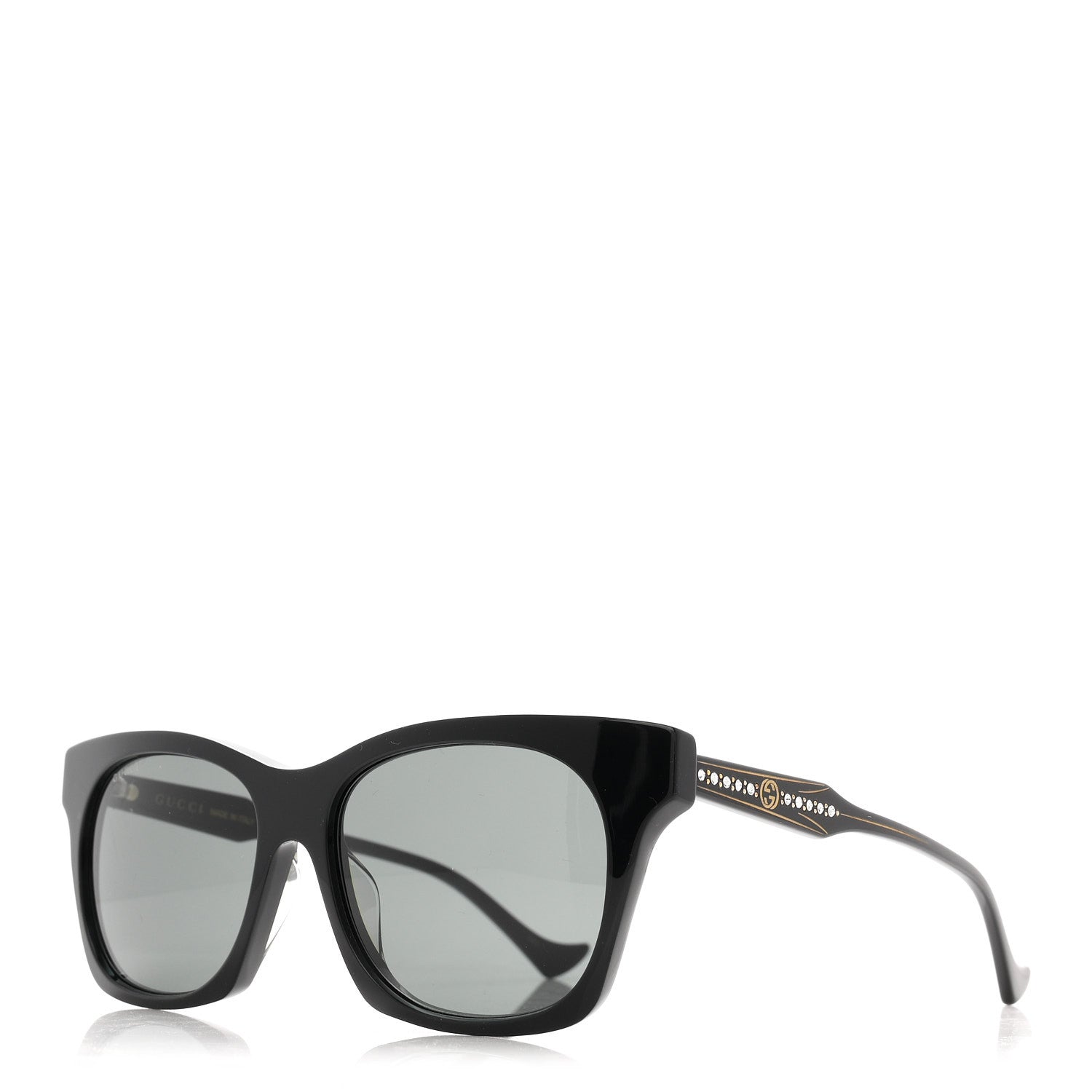 Gucci Acetate Cat Eye GG1299S Sunglasses Black 1 of 8