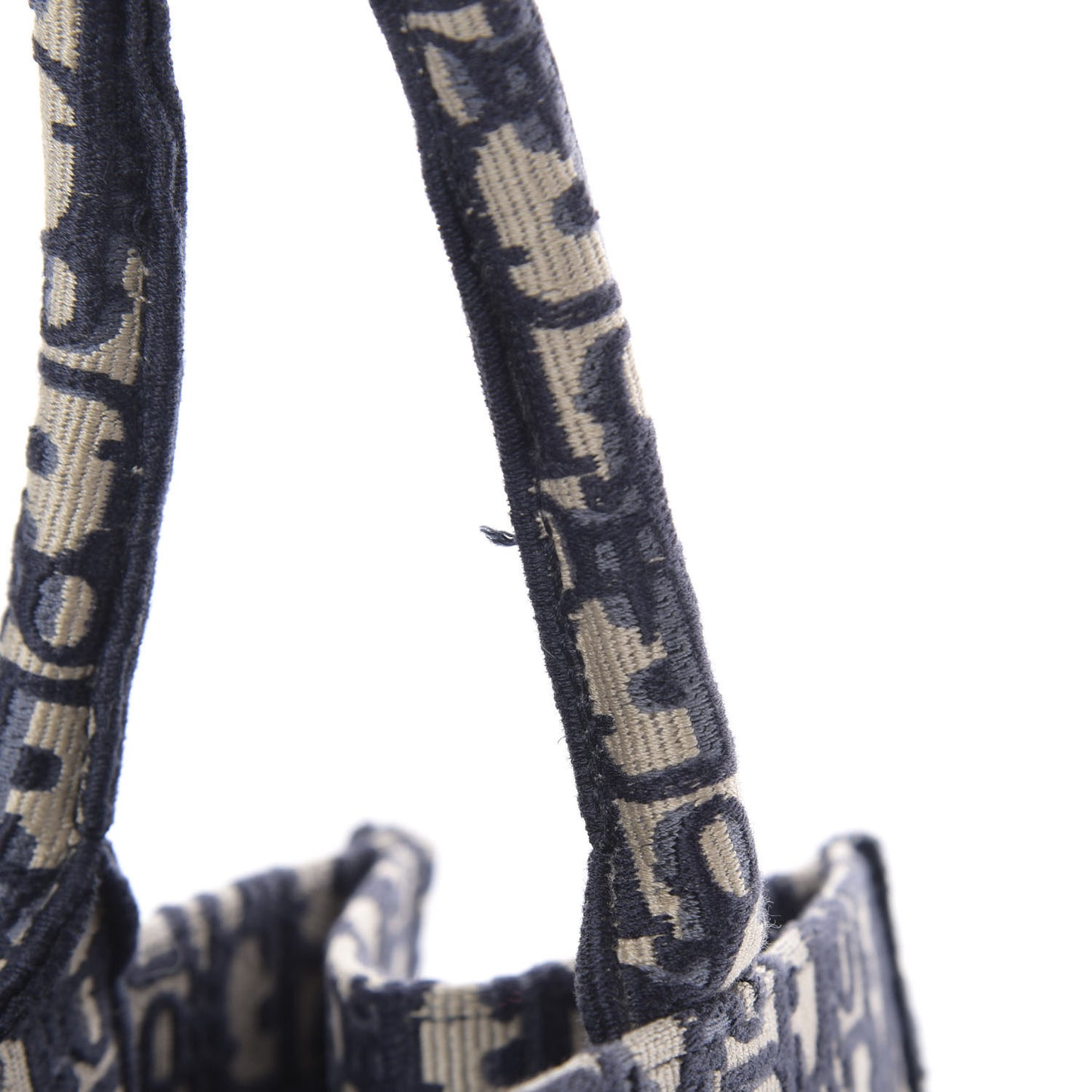 Oblique Medium Book Tote Blue Multicolor