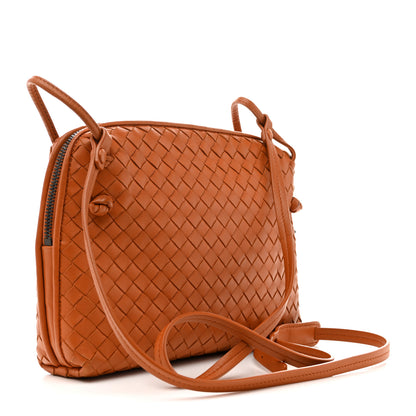 Bottega Veneta Nappa Intrecciato Nodini Crossbody Messenger Noce 4 of 16