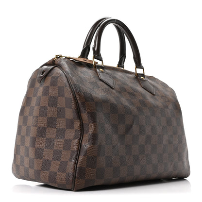 Louis Vuitton Damier Ebene Speedy 30 2 of 9