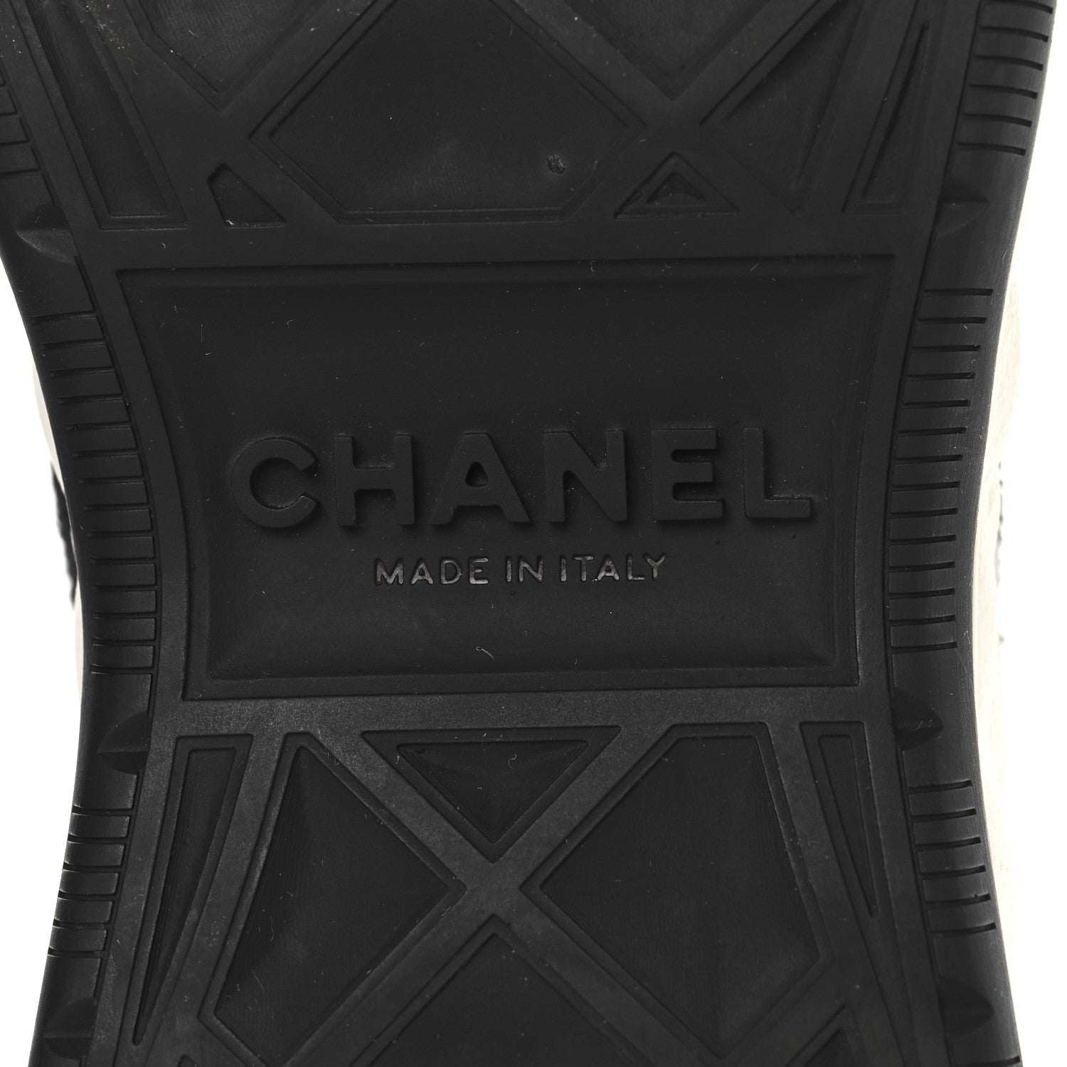 Chanel Suede Calfskin Nylon Grosgrain CC Sneakers 37 Black 8 of 9