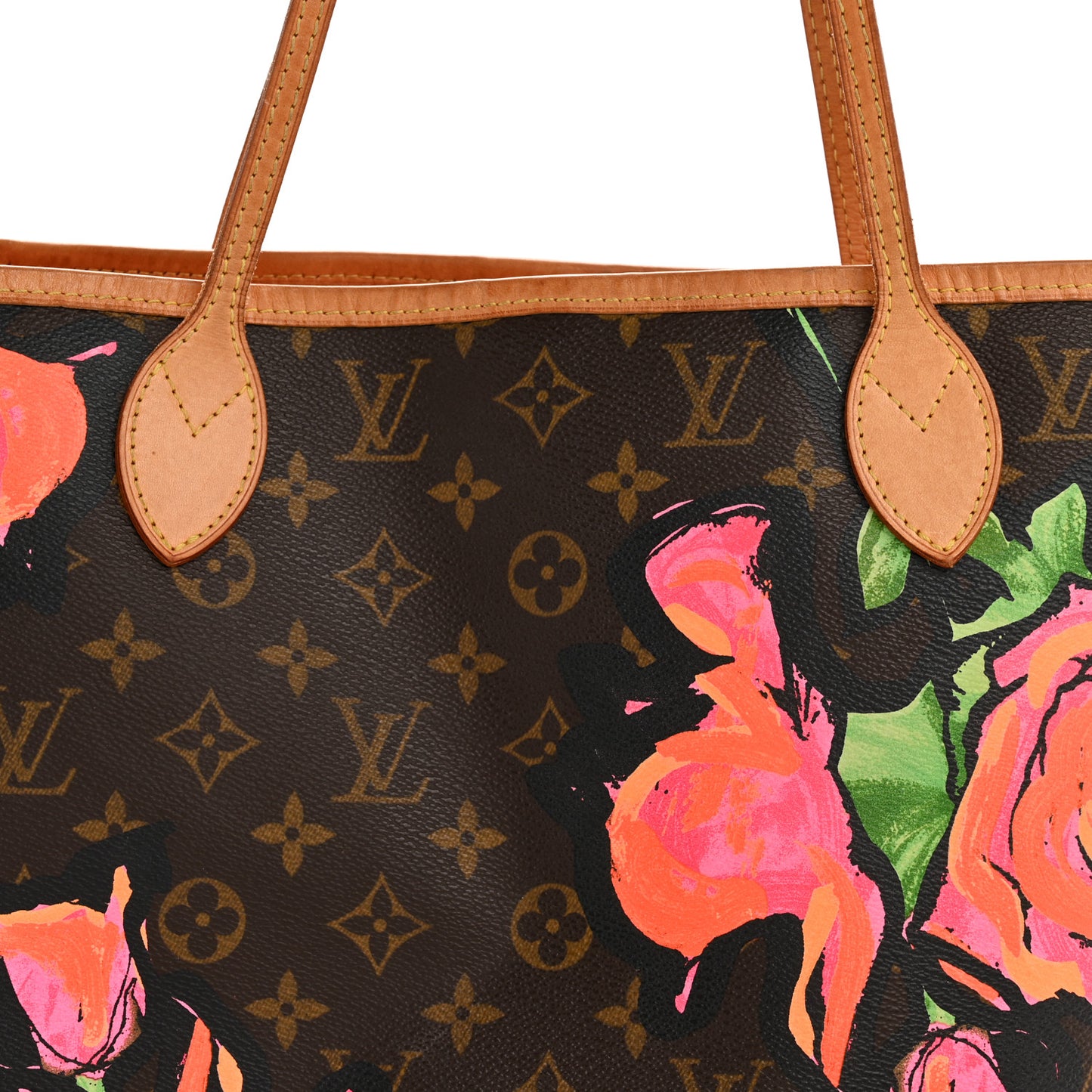 Monogram Roses Neverfull MM