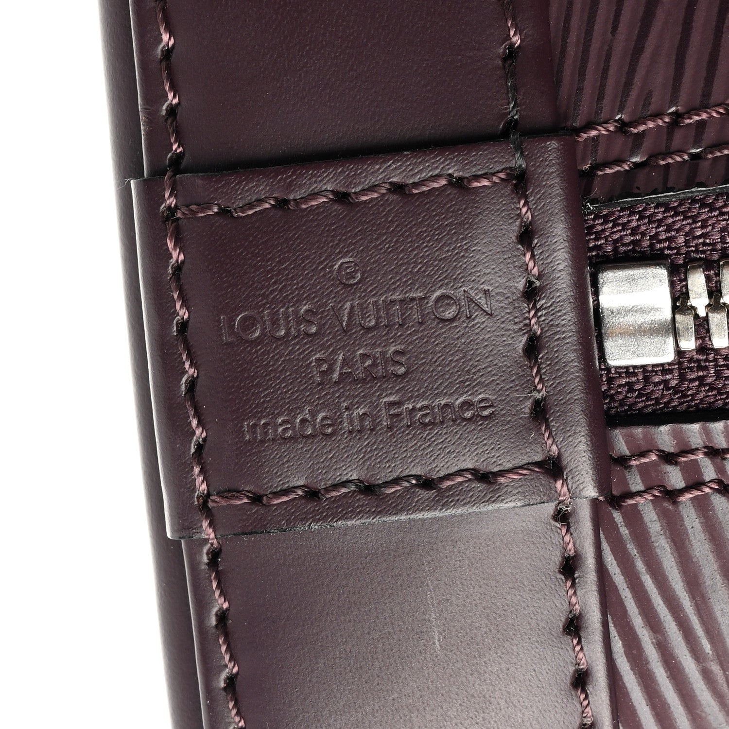Louis Vuitton Epi Alma BB Quetsche 6 of 9
