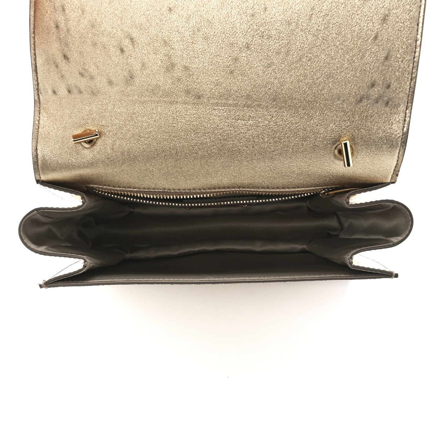 Glitter Vara Bow Flap Crossbody Gold