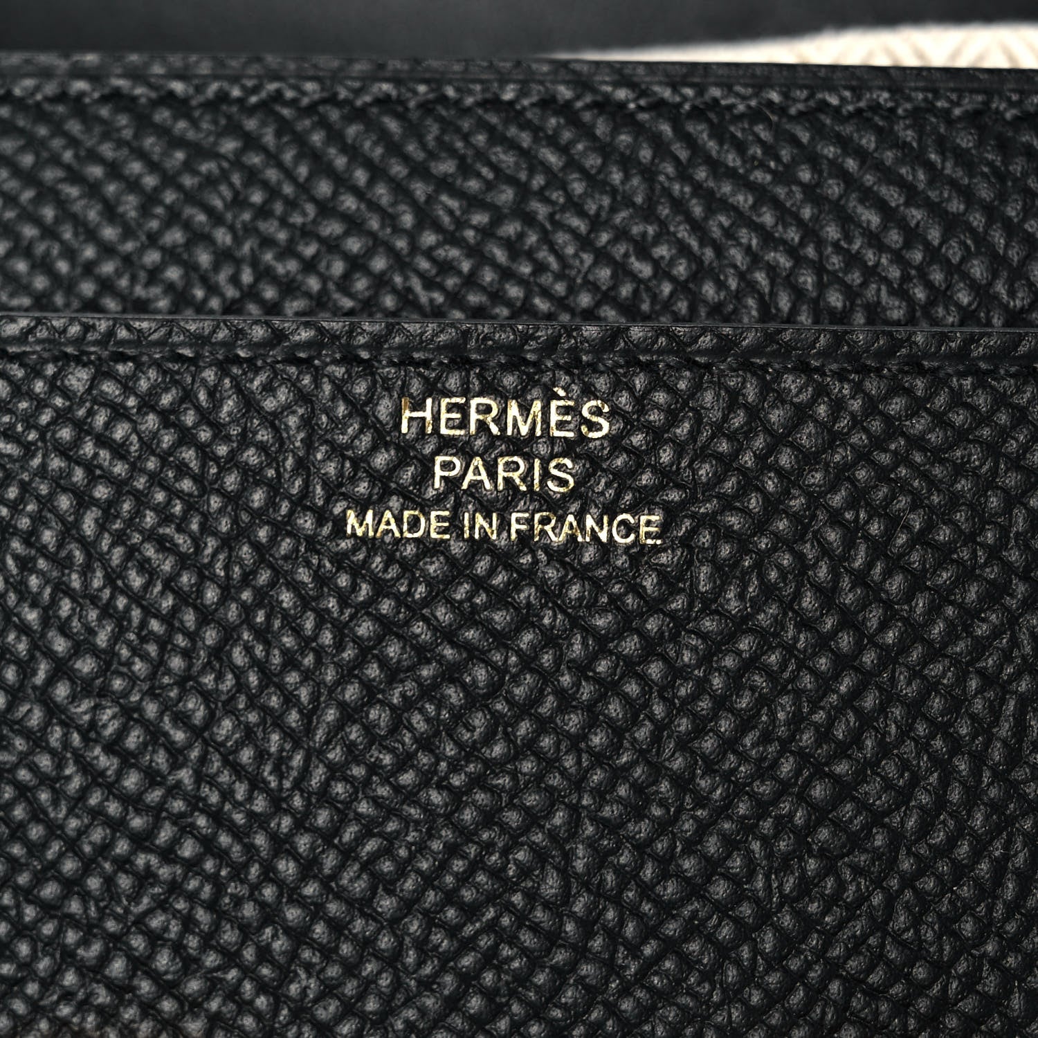 Hermes Epsom Constance Wallet To Go Black 6 of 9