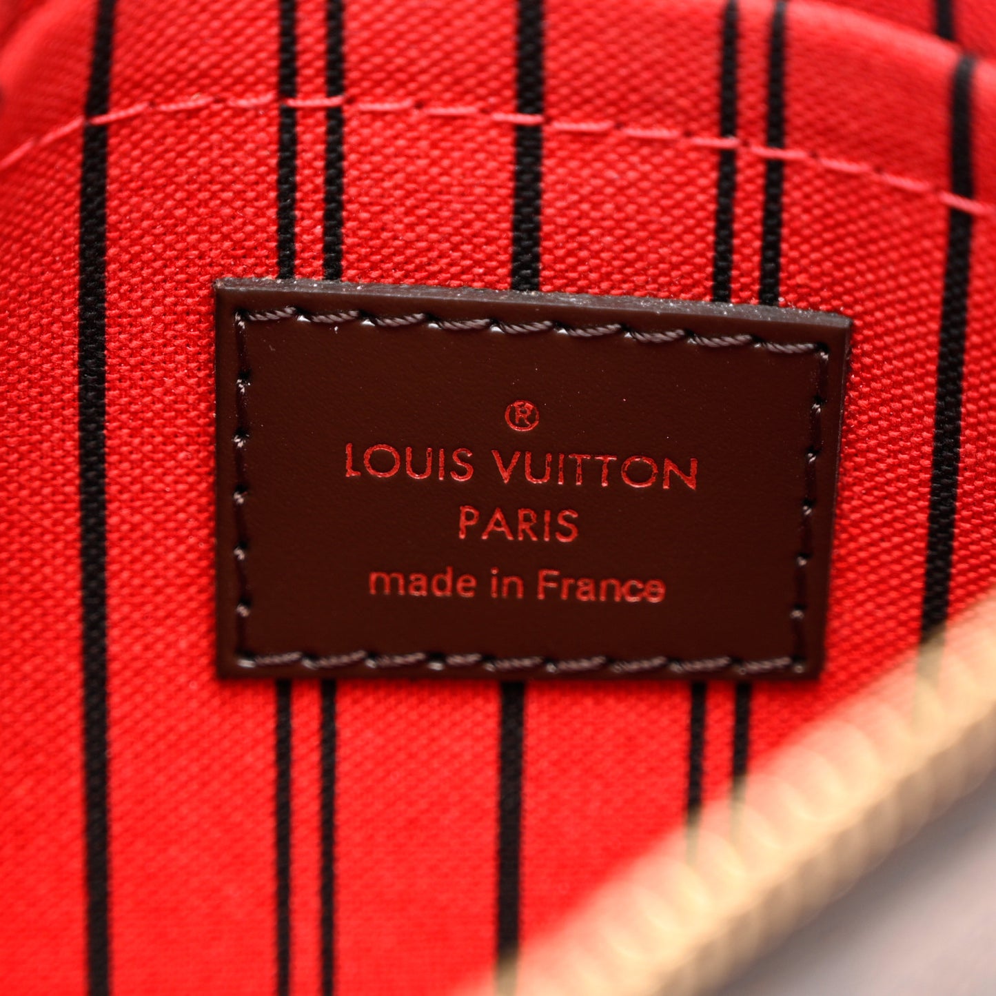 Damier Ebene Neverfull PM Pochette
