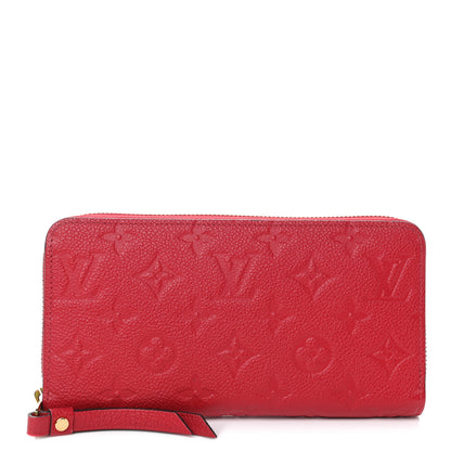 Louis Vuitton Empreinte Zippy Wallet Scarlet 1 of 4