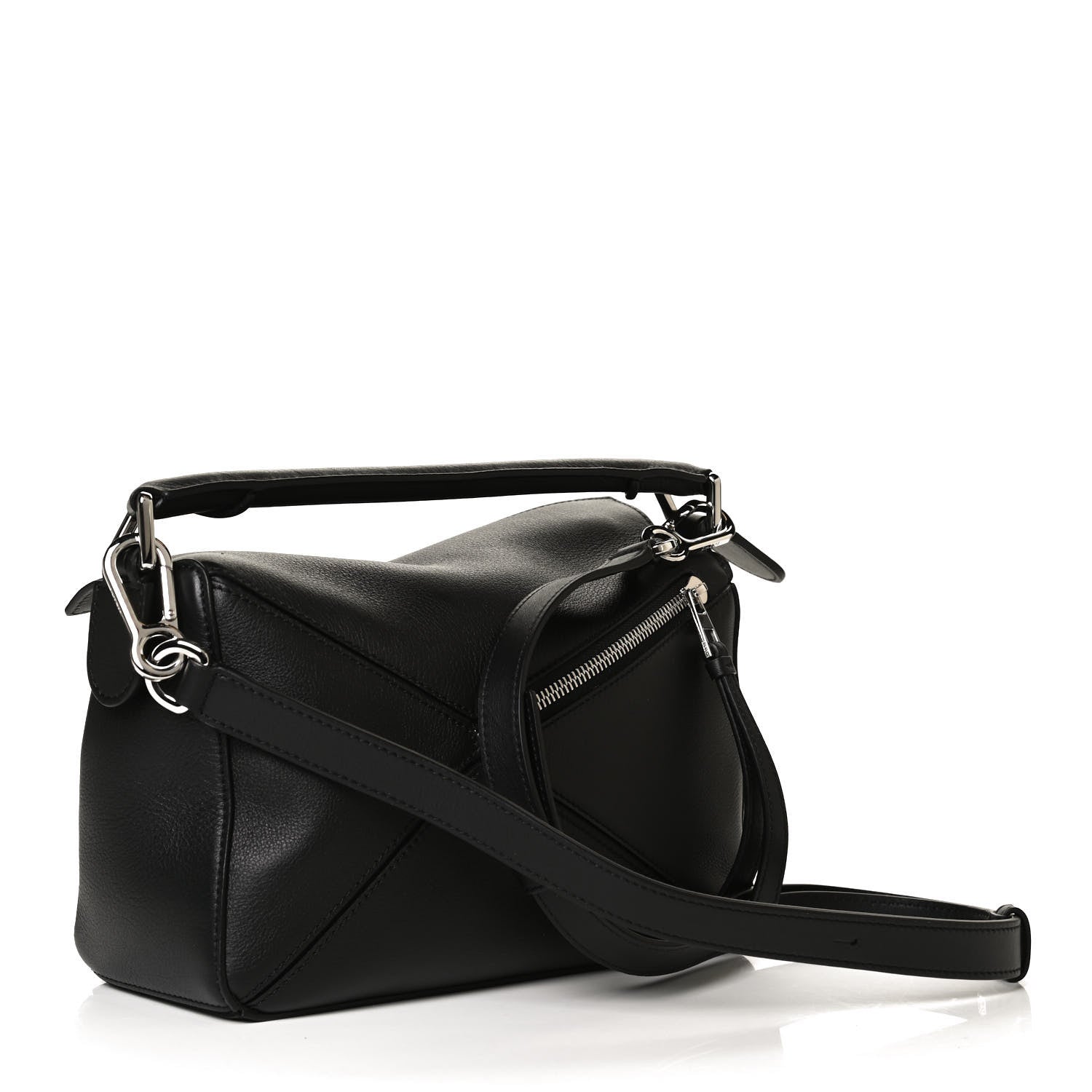 Loewe Calfskin Small Puzzle Bag Black 3 of 12