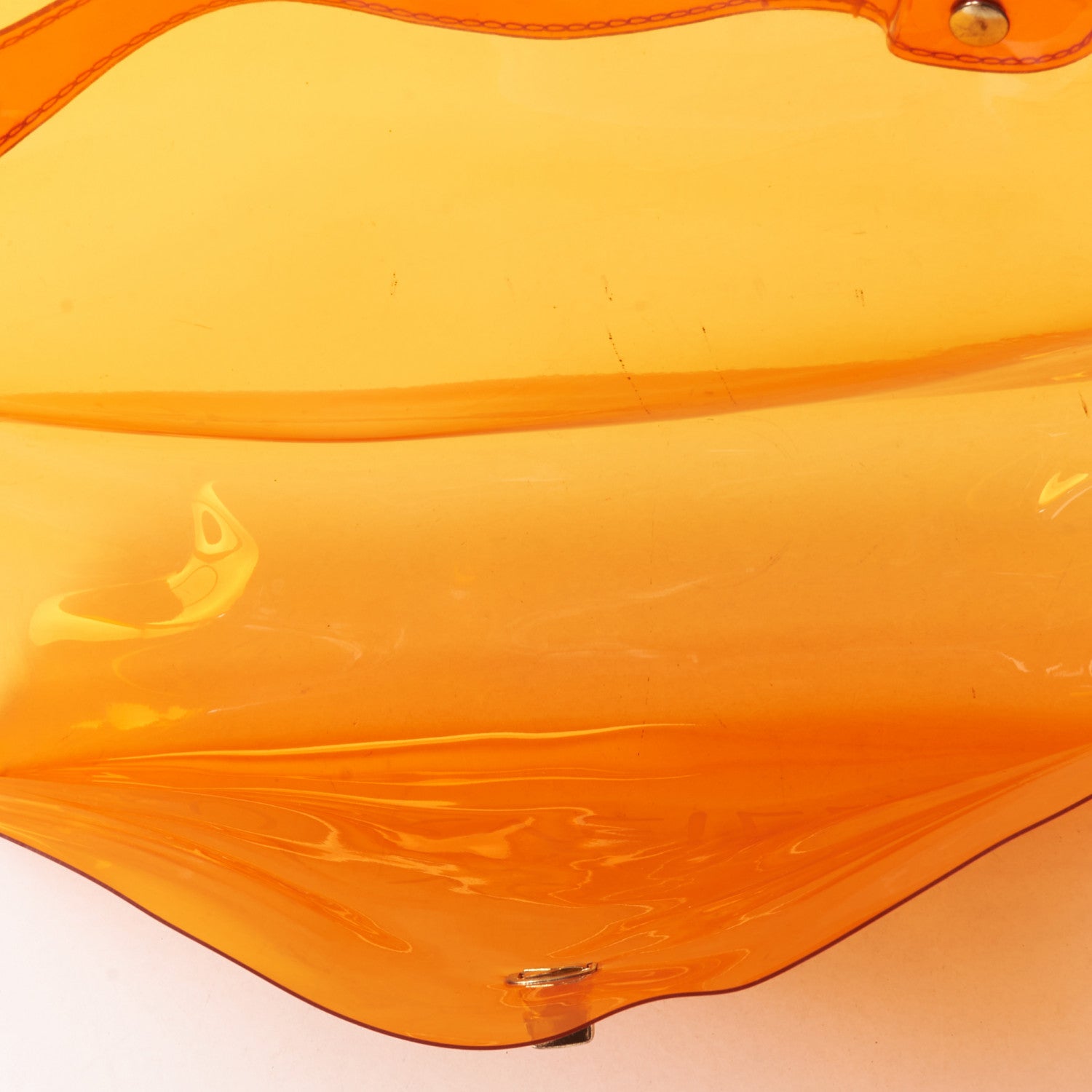 Hermes Vinyl Souvenir De L'Exposition Kelly Orange 4 of 8