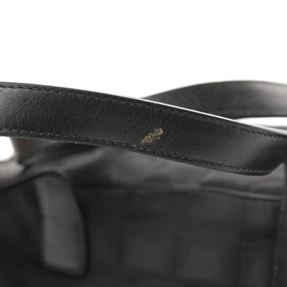 Chanel Nylon Travel Bowler Black 16 of 17
