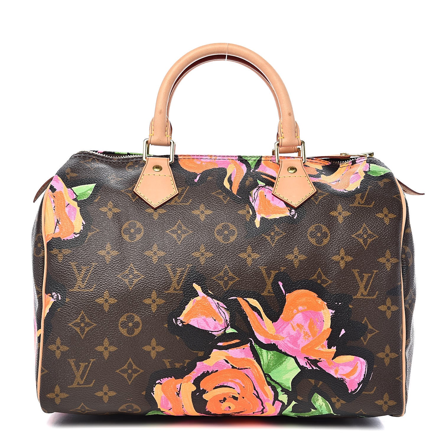 Louis Vuitton Monogram Roses Speedy 30 1 of 13