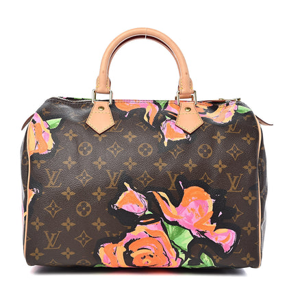 Louis Vuitton Monogram Roses Speedy 30 1 of 13