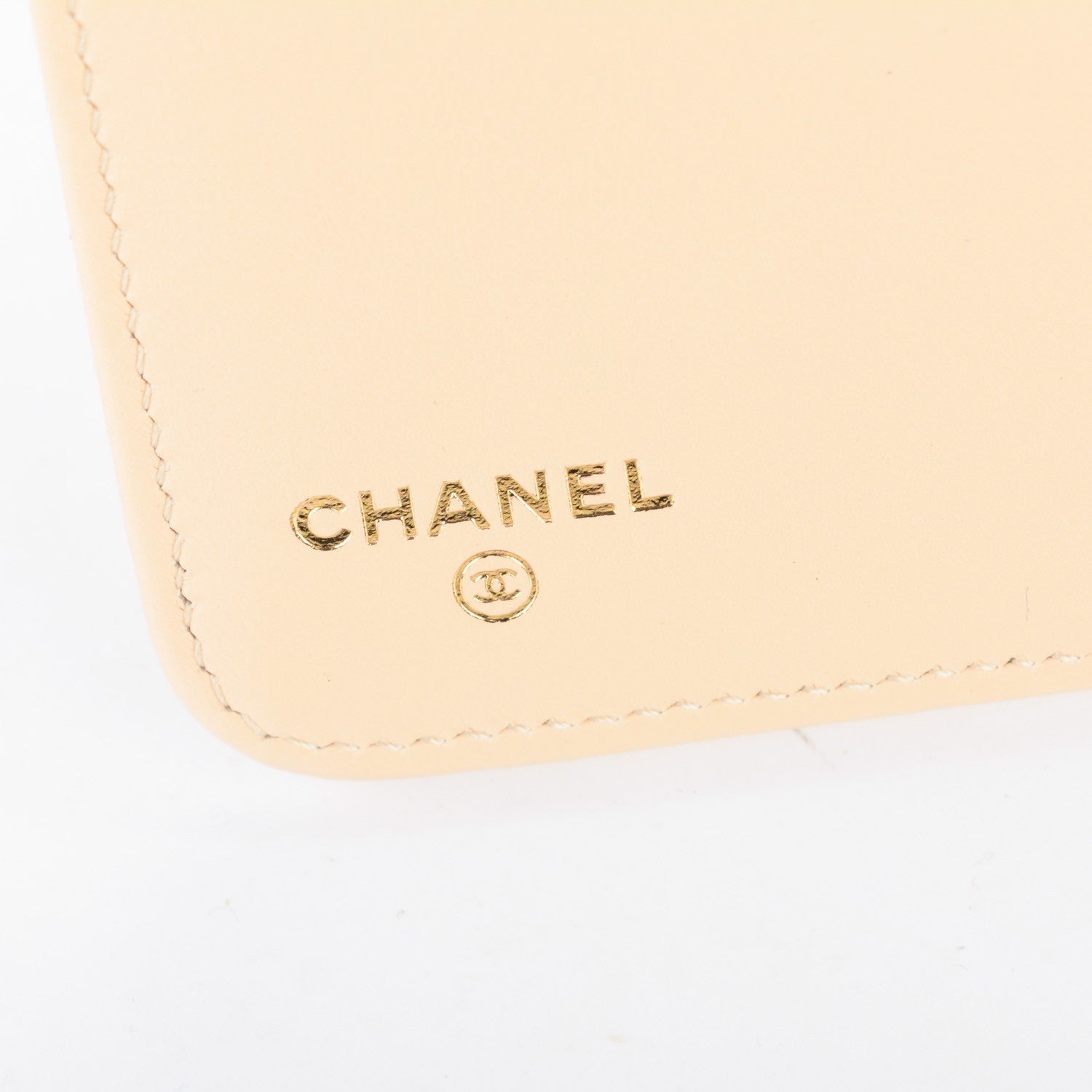 Chanel Caviar Quilted iPad Case Light Beige 6 of 8