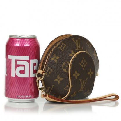 Louis Vuitton Monogram Mini Ellipse Wristlet Clutch 2 of 10