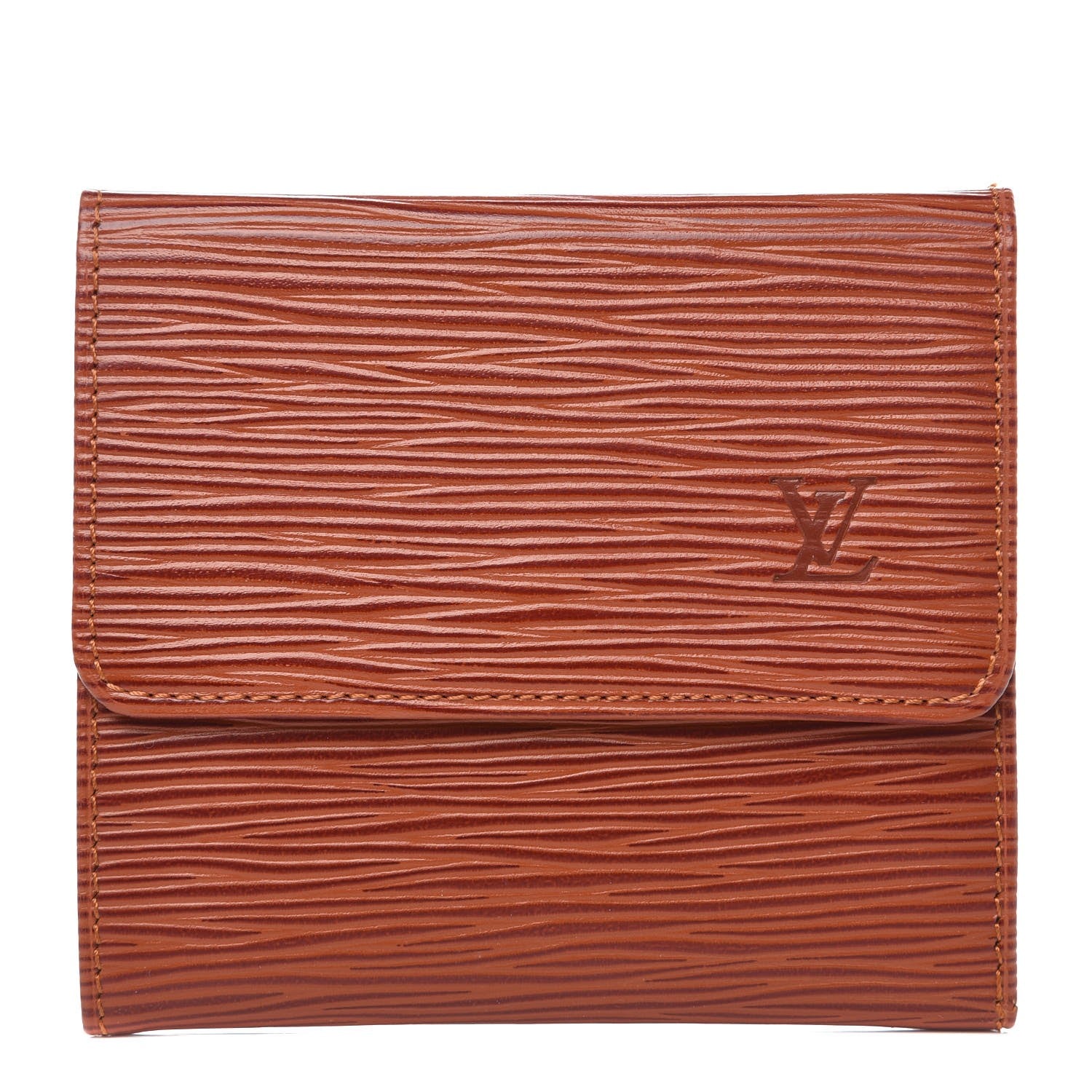 Louis Vuitton Epi Elise Wallet Kenyan Fawn 1 of 7
