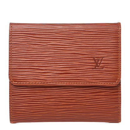Louis Vuitton Epi Elise Wallet Kenyan Fawn 1 of 7