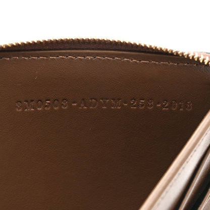 Fendi Vitello Ceylon Bi-Color FF 1974 Embossed FF Diamonds Wallet Maya Black 9 of 10