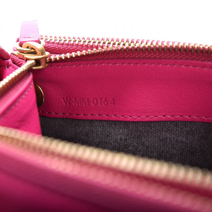 Celine Lambskin Large Trio Crossbody Bag Fuchsia 7 of 8