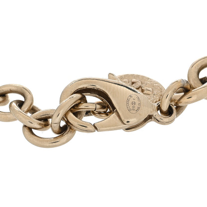 Chanel CC Quilted Medallion Bracelet Gold 3 of 3